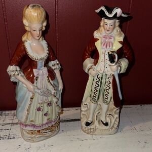 Vintage Porcelain Figurine Set